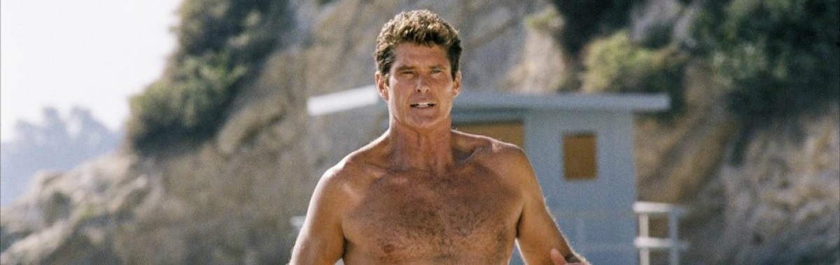 David Hasselhoff Heads Back To The Beach With Dwayne Johnson & Zac ...